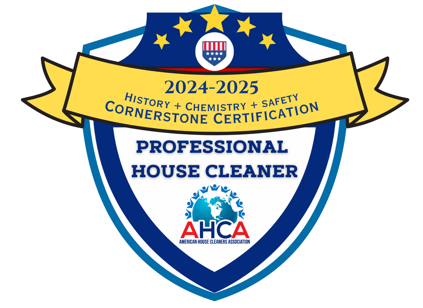 AHCA Certified Professional House Cleaner 2024-2025